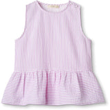 Fliink Cloud Dancer Pink Stripe Ciao Stripe Top