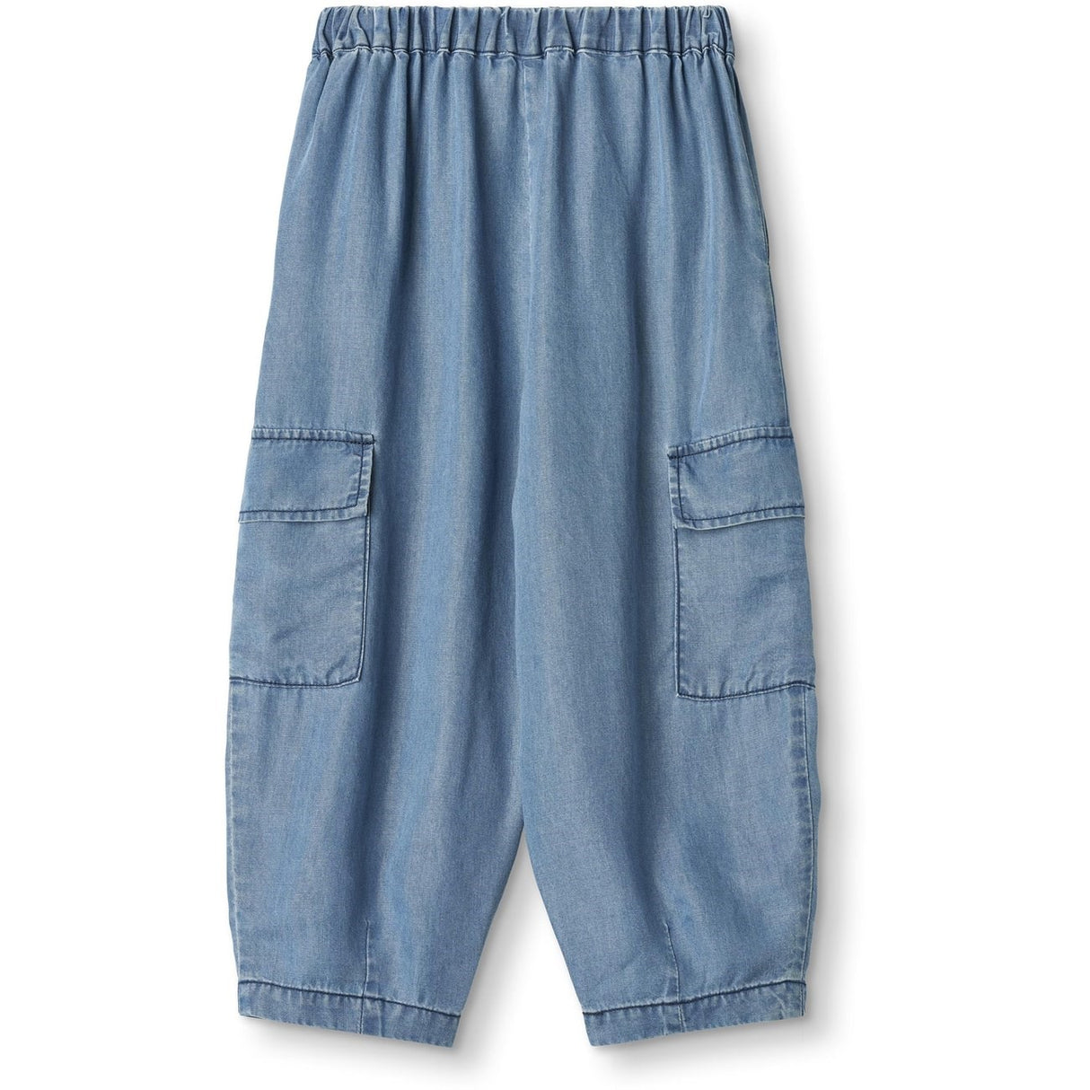 Fliink Light Denim Blå Hi Cargo Pant 5