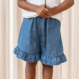 Fliink Light Denim Blå Hi Shorts 2