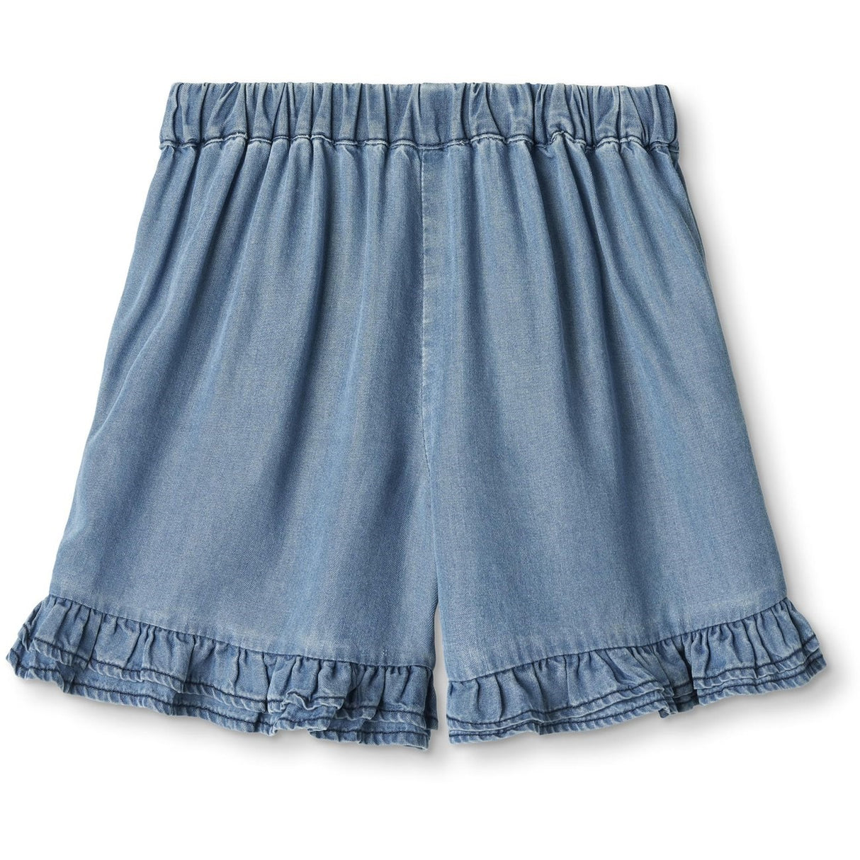 Fliink Light Denim Blå Hi Shorts 7