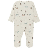 FIXONI Silver Blue Nightsuit Ls W. Feet Rib