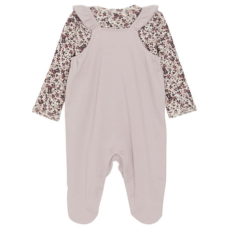 FIXONI Cloud Gray Set W. Rib Body & Romper