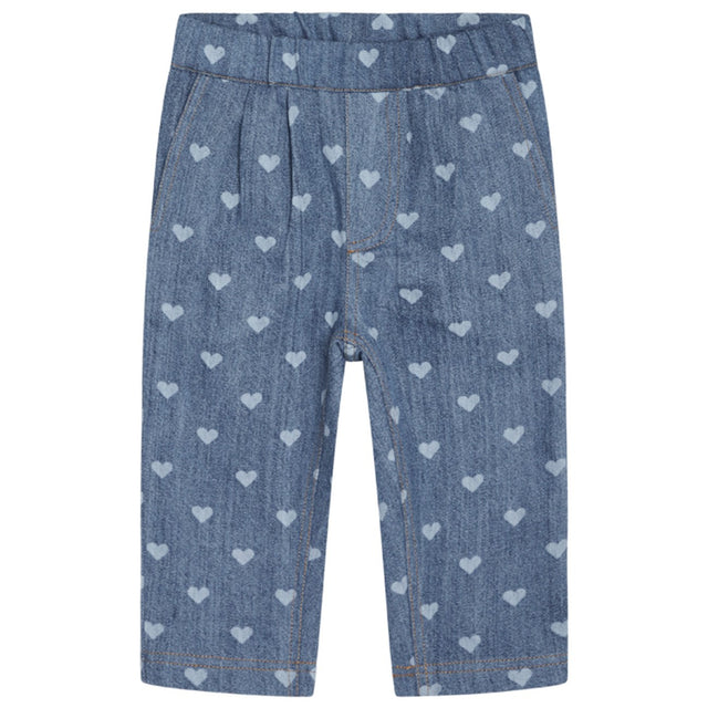 Flöss Blue Denim/Hearts Lollo Bukser