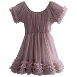 Dolly by Le Petit Frilly Kjole Mauve