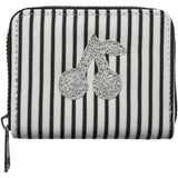 Sofie Schnoor White Black Striped Pung