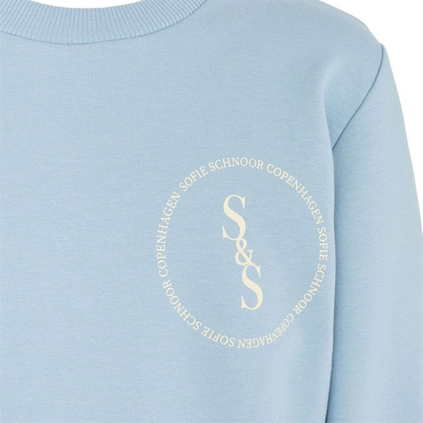 Sofie Schnoor Light Blue Sweatshirt 3