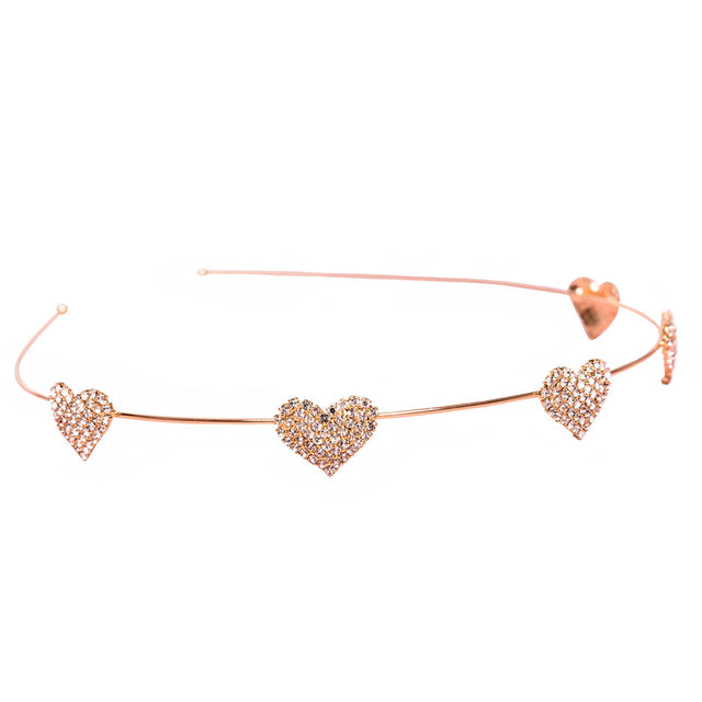 Great Pretenders  Boutique Rhinestone Heart Headband