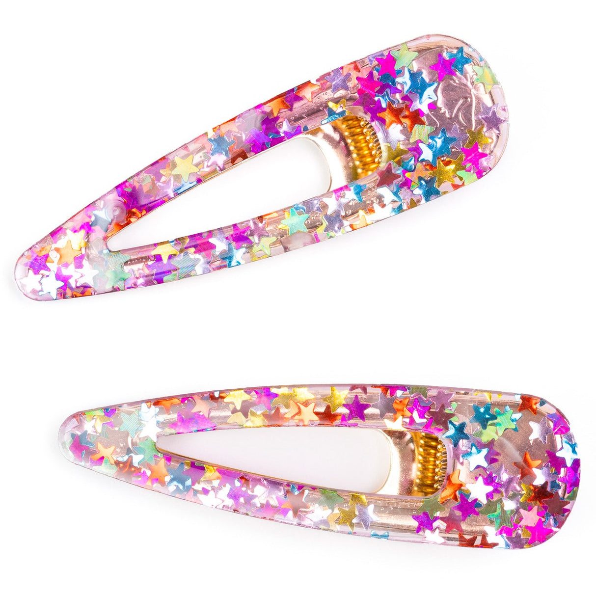 Great Pretenders  Boutique Gel Sparkle Hairclips, 2 Pcs