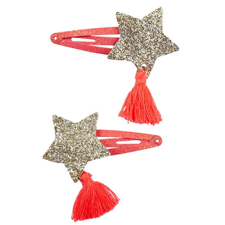 Great Pretenders  Boutique Sassy Tassy Star Hairclips, 2 Pcs