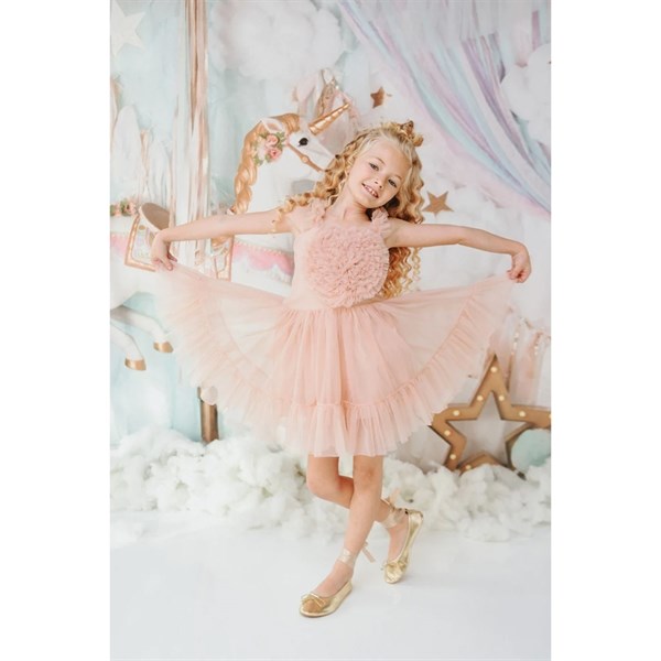 Dolly by Le Petit Heart Kjole Lace Up Ballet Pink 2
