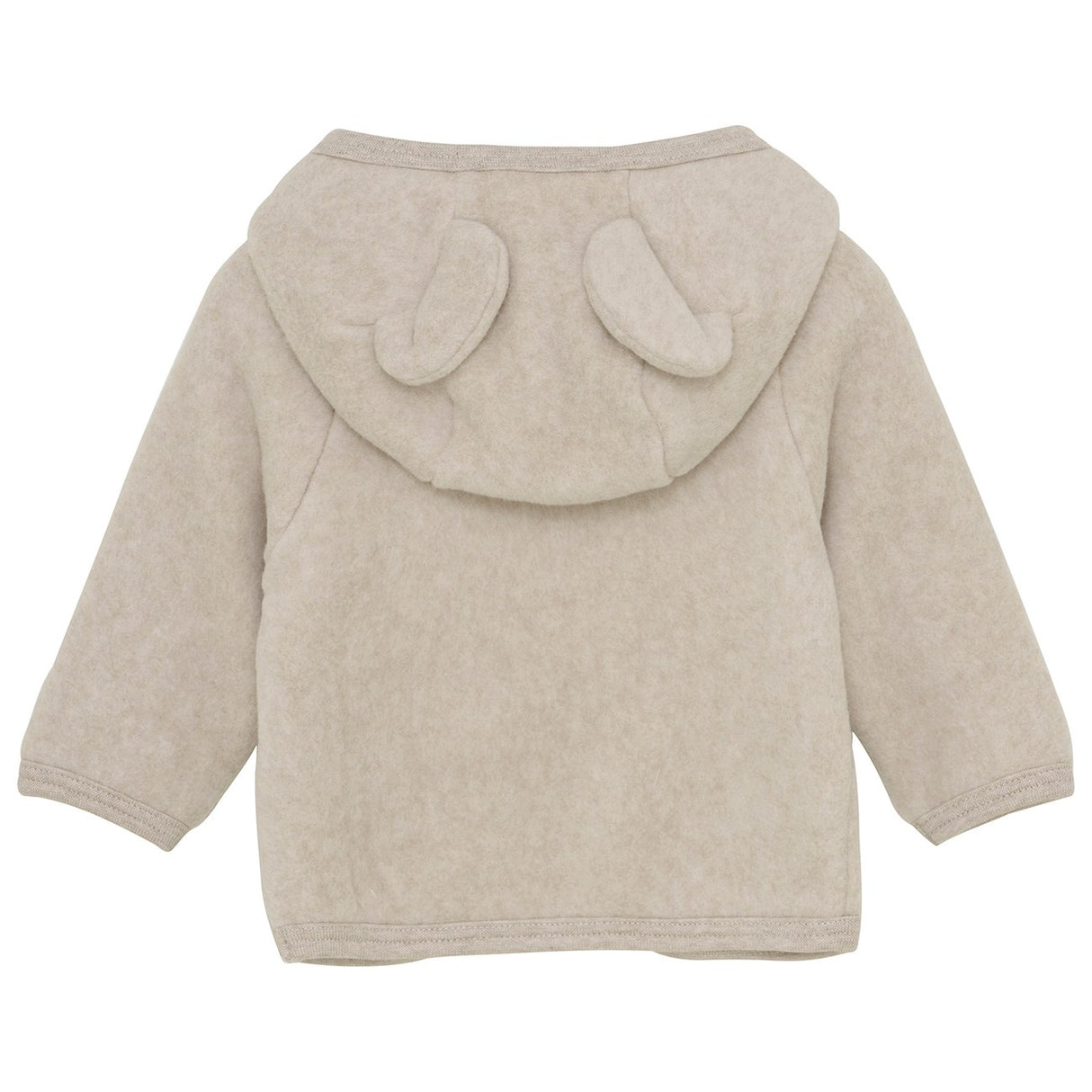 Huttelihut Camel Melange Jakke Ears Cotton Fleece