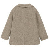 Huttelihut Camel Melange Frakke Wool W. Lining