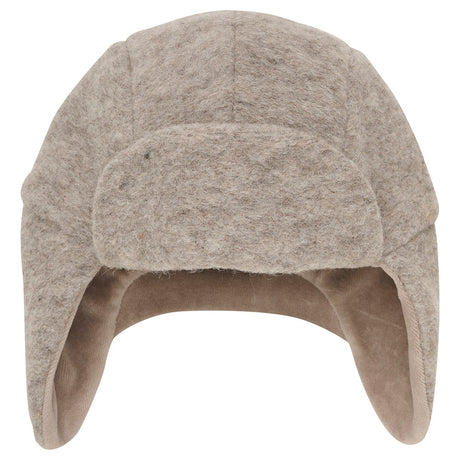 Huttelihut Camel Melange Hue Wool W. Velour Lining