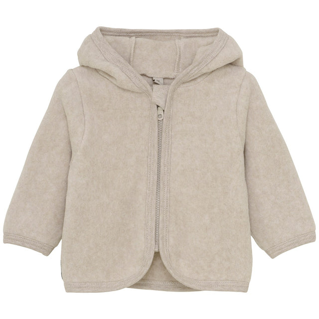 Huttelihut Camel Melange Jakke Ears Cotton Fleece