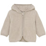 Huttelihut Camel Melange Jakke Ears Cotton Fleece