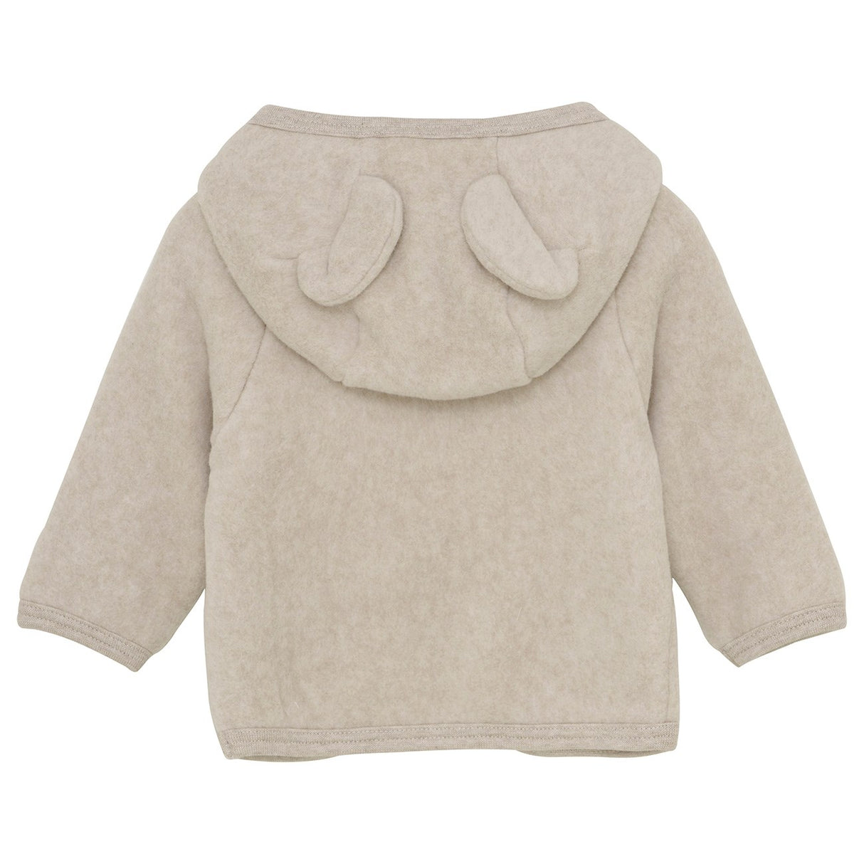 Huttelihut Camel Melange Jakke Ears Cotton Fleece