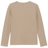 Huttelihut Light Taupe Bluse Rib