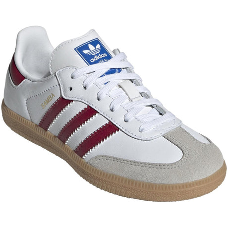 adidas Originals SAMBA OG C Sneakers Cloud White / Collegiate Burgundy / Gum