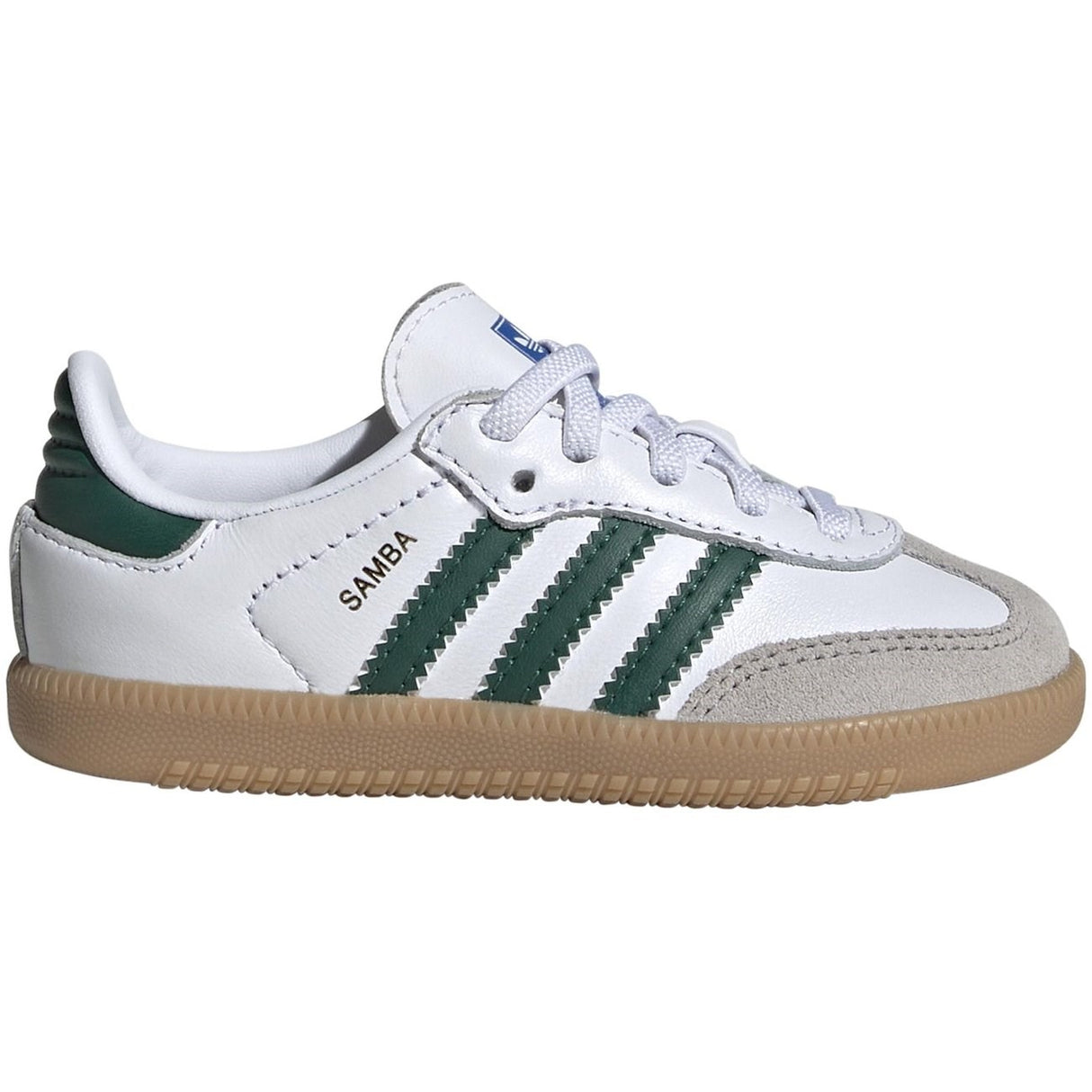 adidas Originals SAMBA OG EL I Sneakers Cloud White / Collegiate Green / Gum