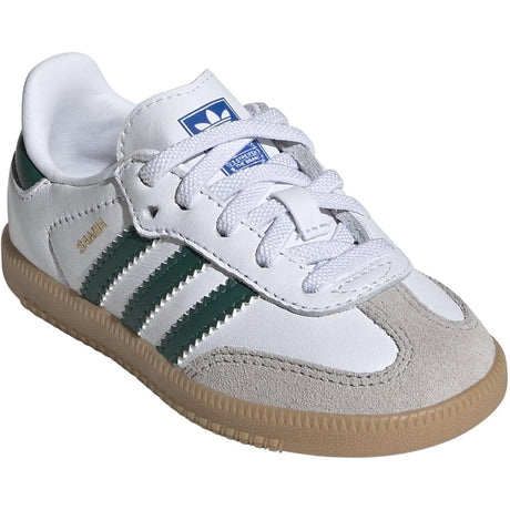 adidas Originals SAMBA OG EL I Sneakers Cloud White / Collegiate Green / Gum