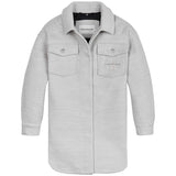 Calvin Klein Overshirt Jakke Light Grey Heather