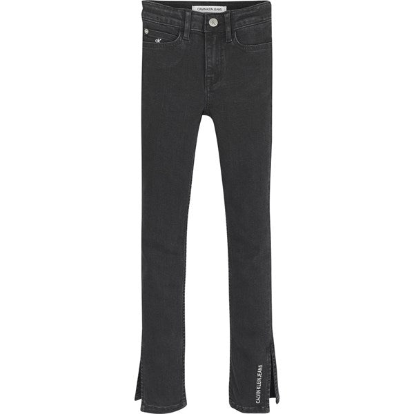 Calvin Klein Skinny Split Jeans Soft Black