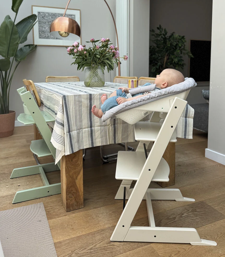 Stokke® Vanilla White Tripp Trapp® Highchairs