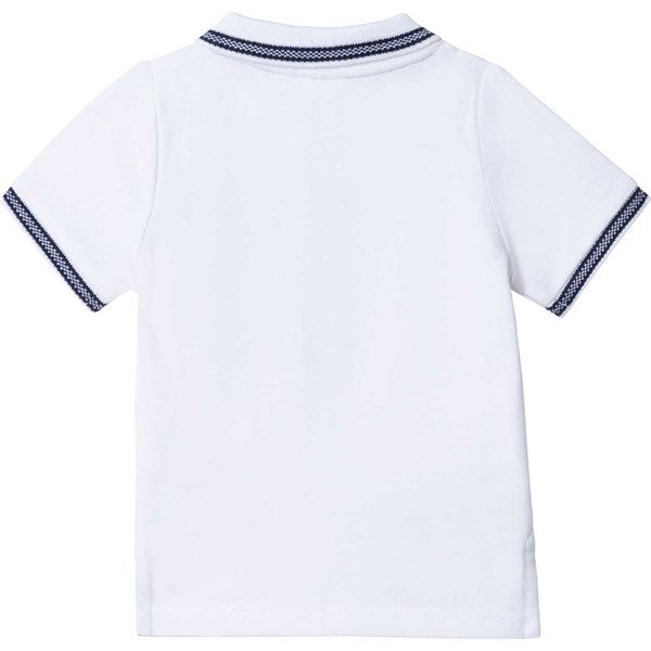 Hugo Boss Boy Short Sleeved Polo White