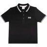 Hugo Boss Boy Short Sleeve Polo Black