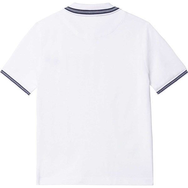 Hugo Boss Boy Short Sleeve Polo White