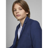 Jack & Jones Junior Medieval Blue Solaris Blazer Noos