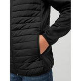 Jack & Jones Junior Black Multi Quiltet Overgangsjakke Noos