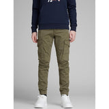 Jack & Jones Junior Olive Night Paul Flake Bukser 542 Noos