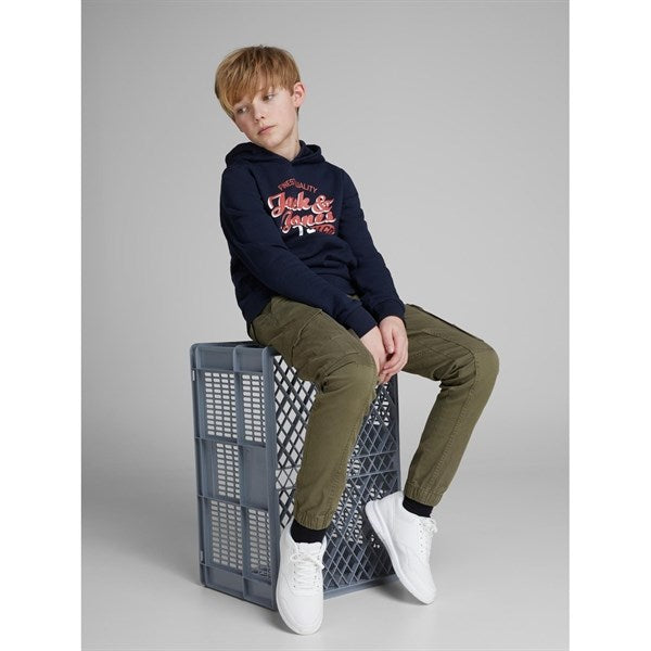 Jack & Jones Junior Olive Night Paul Flake Bukser 542 Noos