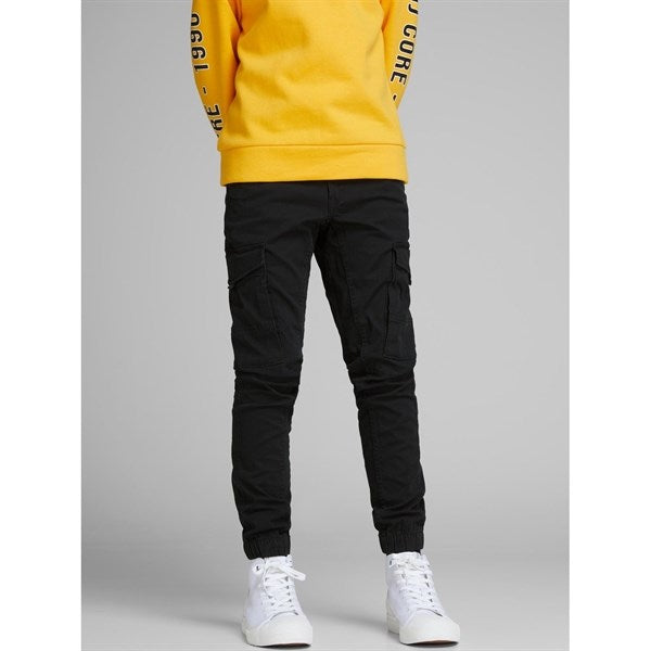 Jack & Jones Junior Black Paul Flake Bukser 542 Noos