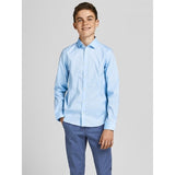 Jack & Jones Junior Cashmere Blue Parma Skjorte Noos