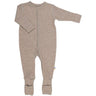 Joha Uld Rib Sesame Melange Natdragt 2 i 1