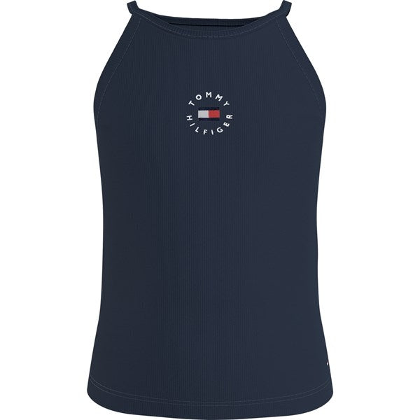 Tommy Hilfiger Heritage Graphic Tank Top Twilight Navy