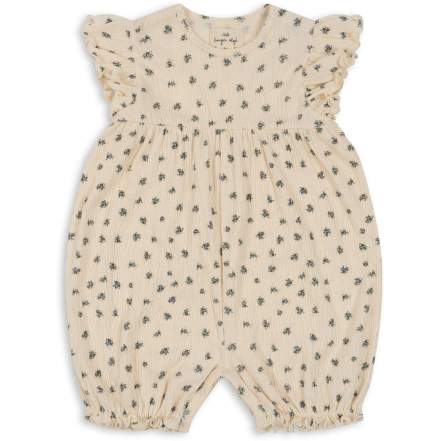 Konges Sløjd Bloomie Blue Chleo Frill Romper