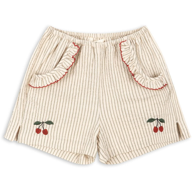 Konges Sløjd Tea Stripe Ellie Frill Shorts