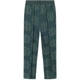 Les Deux Kids Pine Green/Ivory Ballier Jacquard Track Pants 5