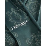 Les Deux Kids Pine Green/Ivory Ballier Jacquard Track Pants 3