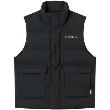 Les Deux Kids Black Maddox Puffer Vest