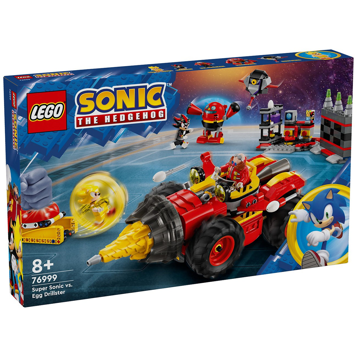 LEGO® Sonic Super Sonic mod Egg Drillster