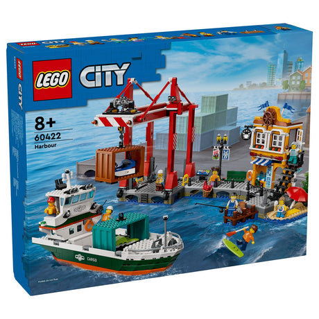 LEGO®  City Havnefront med fragtskib