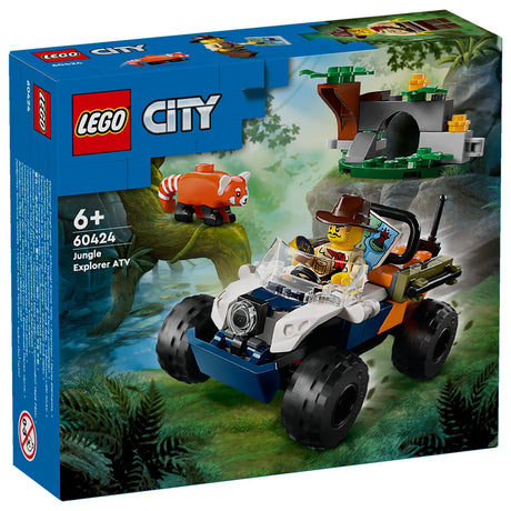 LEGO®  City Jungleeventyr – ATV og rød panda-mission