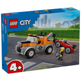 LEGO® City Kranvogn og sportsvognsreparation