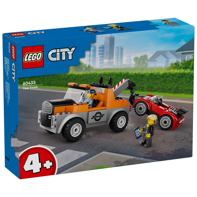 LEGO® City Kranvogn og sportsvognsreparation