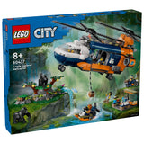 LEGO®  City Jungleeventyr – helikopter og ekspeditionsbase