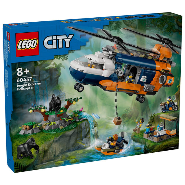 LEGO® City Jungleeventyr – helikopter og ekspeditionsbase